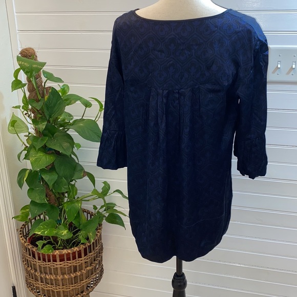 Marc by Marc Jacobs navy and black blouse M - Picture 3 of 13